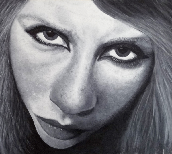 Hazel Vint self portrait